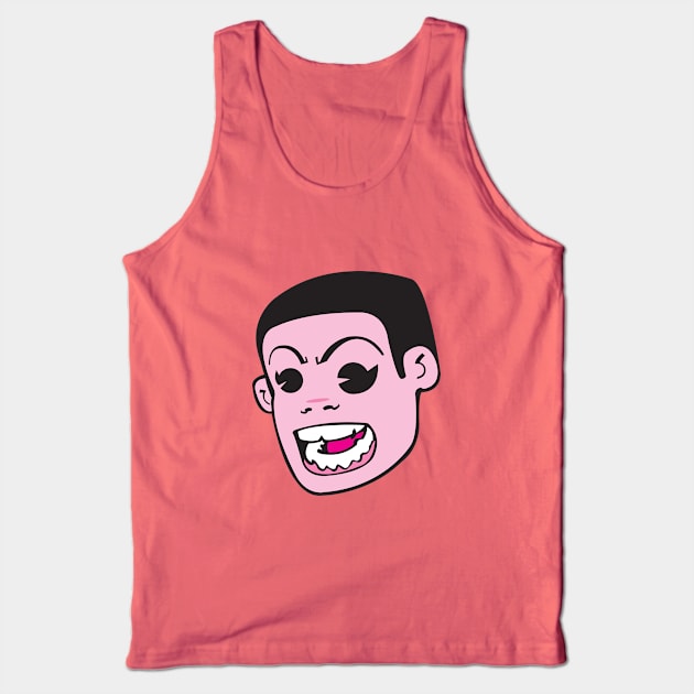 BIG HEAD SCREAM Tank Top by MarcoDCarrillo